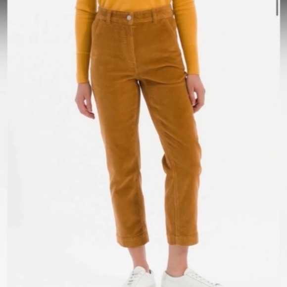 Everlane Corduroy Straight Leg Crop size 6 - Picture 3 of 13